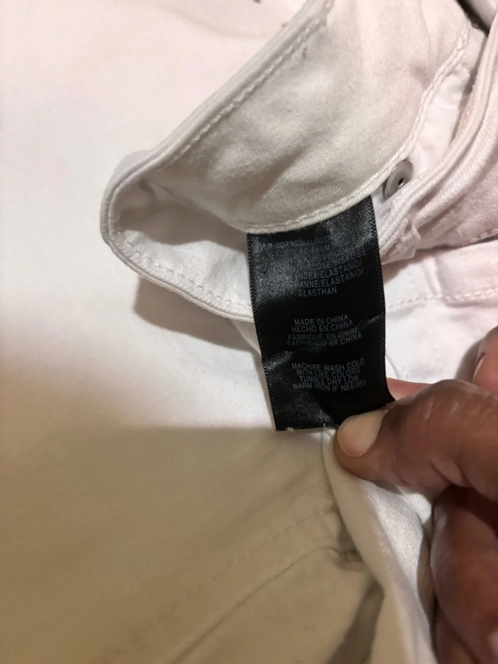 Jones New York White Women's Jeans